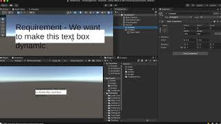 Dynamic Textbox | Auto resize text background | Unity3d | UI