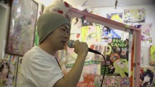 狐火ライブ at サイトウケイスケ個展「らぶばず(LOVE BUZZ)」