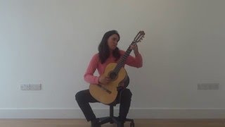 Daniela Rossi plays Bach, Falla and Berkeley for London Guitar Competition 2015