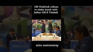 Shocking news from Tata Steel Chess tournament 😱 Recent controversy 😲😲 #shorts #chess