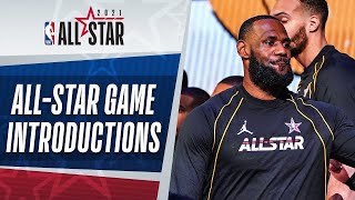 【NBA All Star】2021全明星週 Team LeBron \u0026 Team Durant 賽前出場介紹 HIGHLIGHTS | ⭐️ 2021 ALL-STAR GAME ⭐️