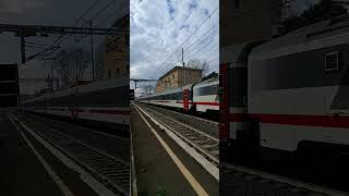 #Trenitalia #Intercity in #transito alla #stazione di #Roma #Settebagni #train trains #spotter