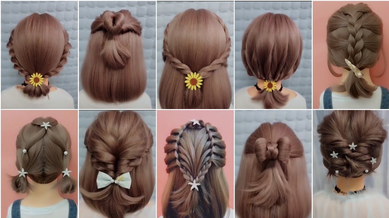 Cute Hairstyle Tutorial For Short Hair Short Hairstyles Tutorial