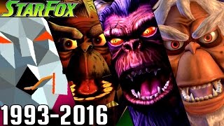 Evolution of Andross Battles in Star Fox Games (1993-2016)