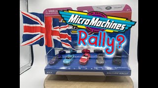 British Rally Micro Machines Series 7! 2023 Micro Machines Unboxing \u0026 Review.