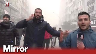 Second earthquake hits Turkey during live TV broadcast