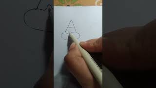 Draw a monkey #art #viralvideo #shorts