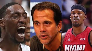 BREAKING MIAMI HEAT NEWS!! JIMMY BUTLER AND BAM ADEBAYO TALK ABOUT DEFENSIVE STRUGGLES!!