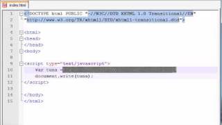 Beginner JavaScript Tutorial - 4 - Different Types of Variables