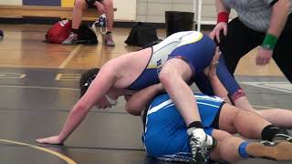 Worcester Wrestling - Jose Robles vs Monty Tech JV