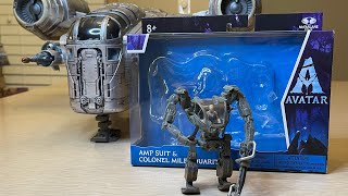 Avatar AMP SUIT \u0026 COLONEL MILES QUARITCH McFarlane Toys ✅🎥😃