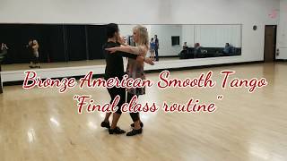 Bronze American Smooth Tango: Full class routine