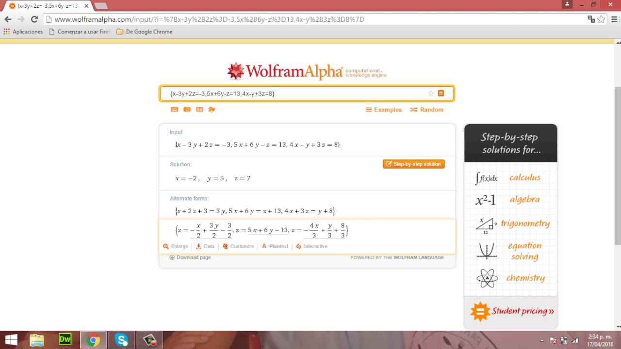 Tutorial Wolfram Alpha - YouTube