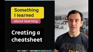 Learning Trick Creating Your Own Cheatsheet