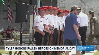 Memorial Day ceremony in Tyler honors fallen service members, their lasting sacrifice