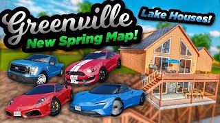 NEW LAKE HOUSES AND SPRING MAP IN GREENVILLE!