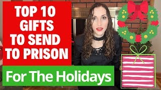 TOP 10 GIFTS TO SEND TO PRISONERS for THE HOLIDAYS | Vlogmas Day 11