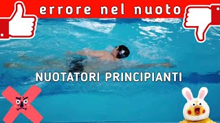 Errore nel nuoto