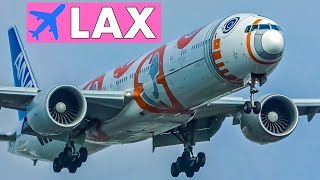 WOW 40 Special Airlines Liveries at LAX Airport - Plane Spotting