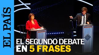ARGENTINA | El segundo debate presidencial en 5 frases | EL PAÍS