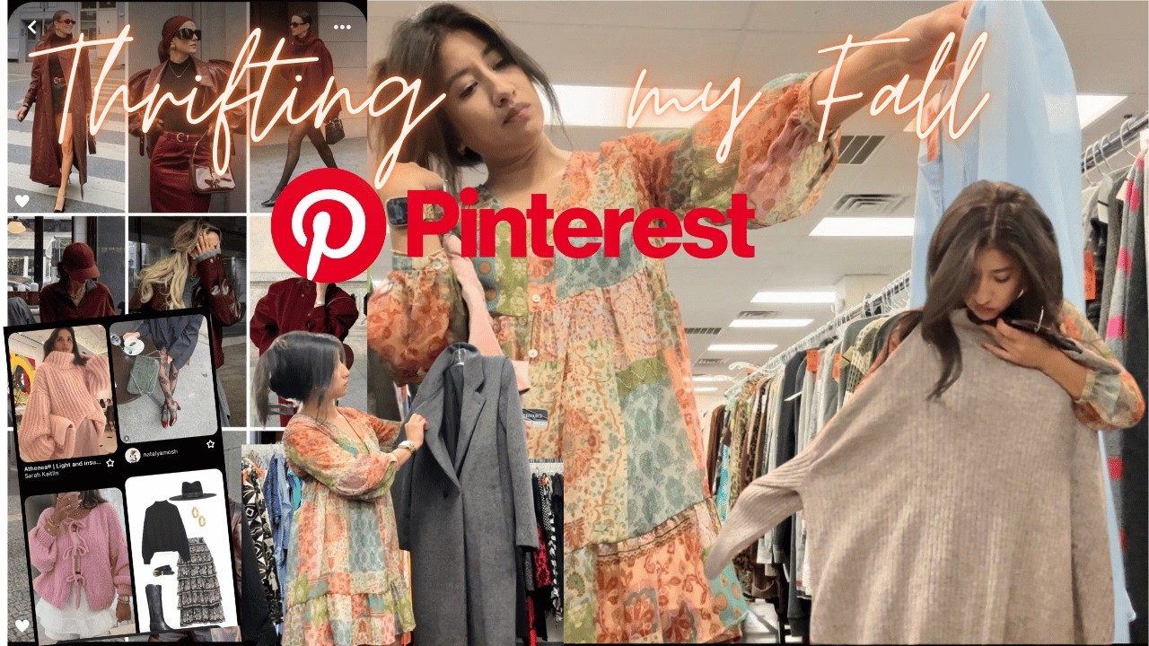 Thrifting My Fall Pinterest Wish List Youtube