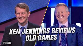 Ken Jennings Reacts to His Old Games | JEOPARDY!