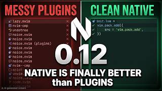 I’m Deleting My Neovim Plugins. (0.12 is here)