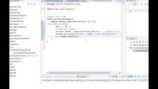 Advanced Java- TryCatch (divide by zero as example)