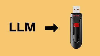 Run AI Models (LLMs) from USB Flash Drive | No Install, Fully Offline