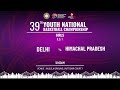 KO2| DELHI VS HIMACHAL PRADESH | BOYS | 39TH YOUTH NATIONAL BASKETBALL CHAMPIONSHIP| KOLKATA