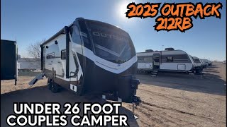 Under 30 foot Couples Trailer! 2025 Keystone Outback 212RB