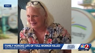 Family honors life of toll worker struck, killed on Volusia County beach
