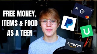 How To Get Free Money/Items/Food as a Teenager | UK | Noah Brierley