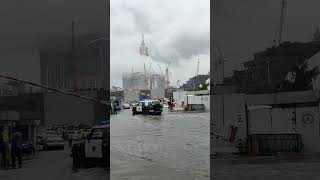 Allahuakbar 🤲🤲✨️ #jeddah #heavyrain #barish  #flood #water #rain #kaba #thunderstorm #saudi #makkah