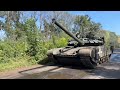 Ukrainian tanks and armoured vehicles on the roads of Donbas | AFP