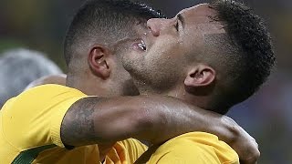 Neymar hands Brazil precious soccer gold medal