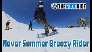 2025 Never Summer Breezy Rider Women's Snowboard Review