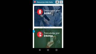 Denuncias Web Salta - App