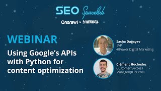 Using Google's APIs with Python for Content Optimization