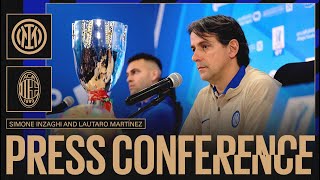 INTER - MILAN | EA SPORTS FC SUPERCUP FINAL PRESS CONFERENCE LIVE 🎙️⚫🔵