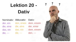 Deutschkurs A1.1 Lektion 20 -Dativ-