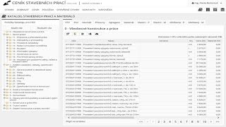 Ceník stavebních prací online - školení pro práci s programem