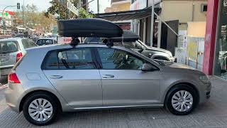 VW Golf VII με μπαγκαζιέρα FARAD Dory 350LT