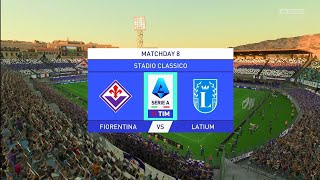 FIFA 23: Fiorentina vs Lazio - Serie A - Full Match