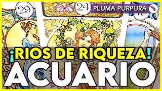 ACUARIO ☀️REVIENTA TREMENDA RIQUEZA! EL PREMIO GORDO ESTÁ CERCA! DOBLE JUSTICIA DIVINA TRAE TODO!