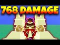 I broke this kit with 768 damage - Roblox Bedwars