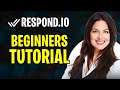 Respond.io Tutorial for Beginners | Best AI Chatbot for Customer Service (2025)