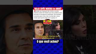 🚨Nadja Pessoa expõe mentiras de André Gonçalves sobre ser separado de Danielle Winits👀 #afazenda15
