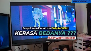 Tahun 2025 Monitor WAJIB 1080p 180hz LAH !!! - Pengalaman Pindah dari 768p ke 1080p | NGOBROL IT