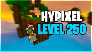 Hitting level 250 + Clutching | Hypixel Skywars